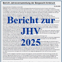2025_Bericht JHV